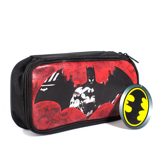 Batman ‑ Stilig enkelt pennal rødt