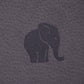 Dingbats* Wildlife A5+ Grey Elephant Notatbok ‑ Linjert