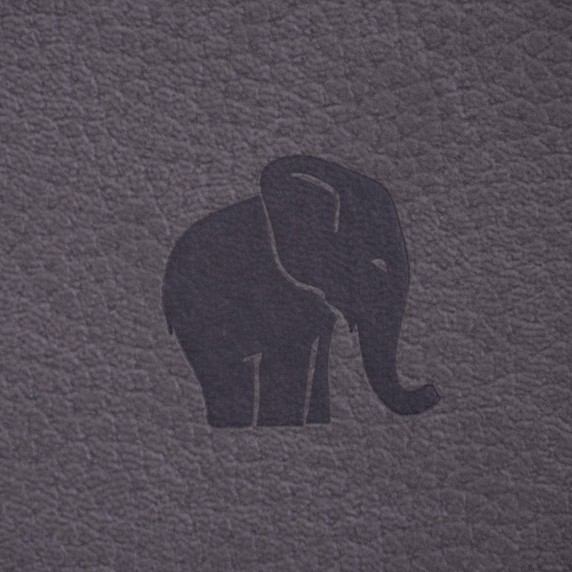 Dingbats* Wildlife A5+ Grey Elephant Notatbok ‑ Linjert