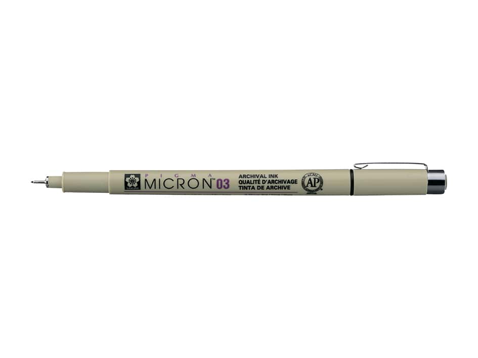 Sakura Pigma Micron 03 Sort
