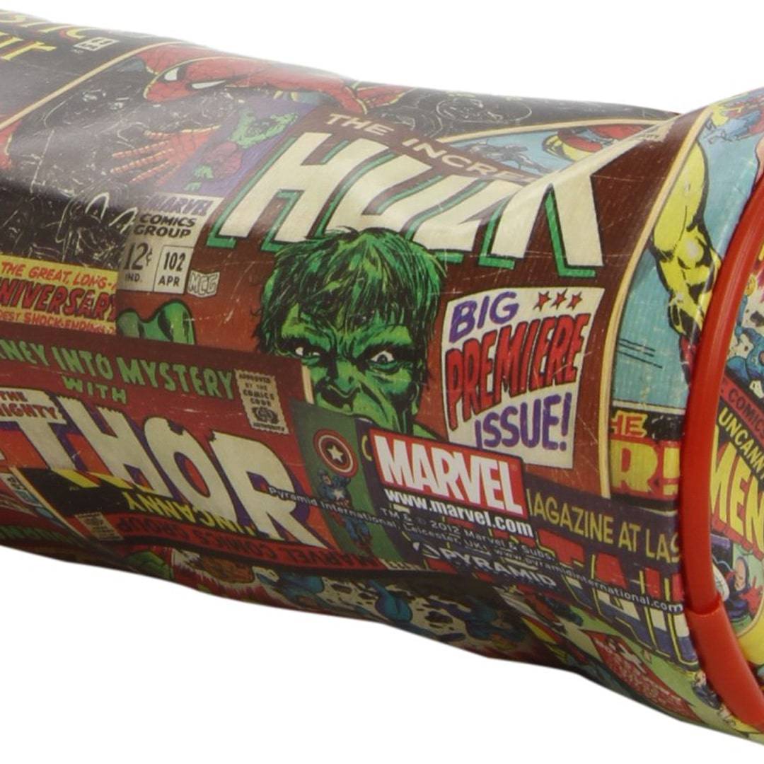 Marvel ‑ Retro pennal med Hulken, Thor, Fantastic Four m.m
