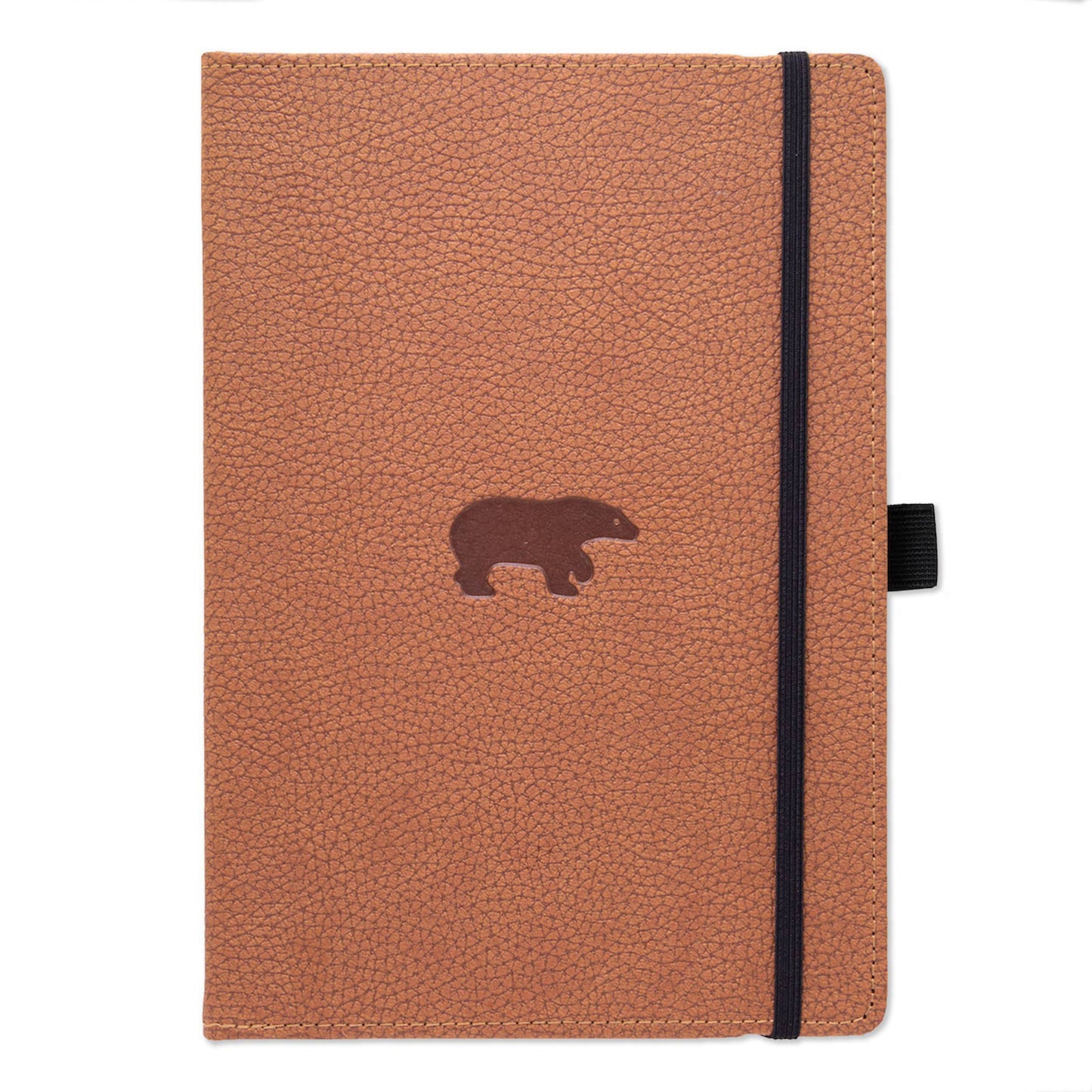 Dingbats* Wildlife A4+ Brown Bear Notatbok ‑ Linjert