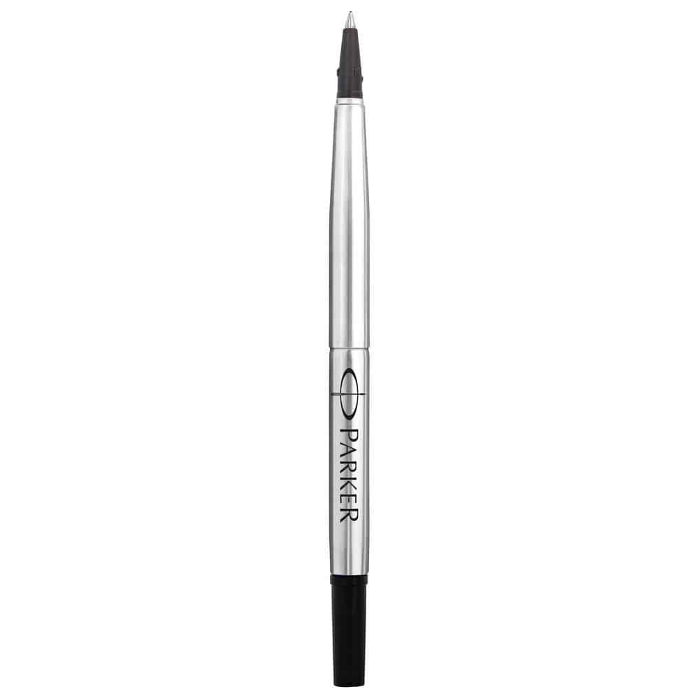 Parker Quink Refill Blekk til Rollerball Penn ‑ Svart blekk Medium   