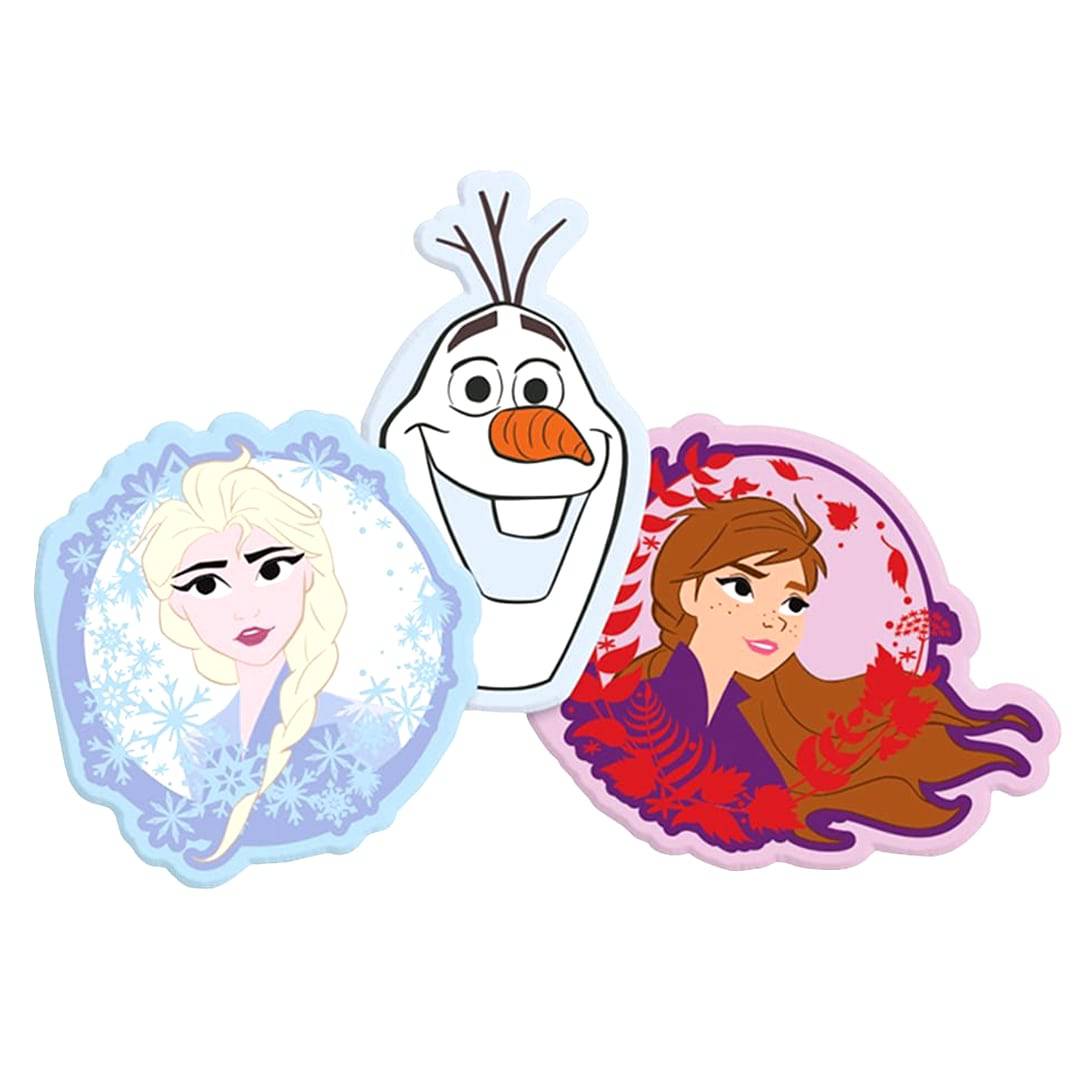 Frozen 2 ‑ 3 Notatblokker - Elsa, Anna og Olav
