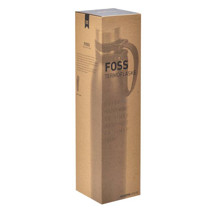 Foss termoflaske 0,5 L ‑ Matt grå