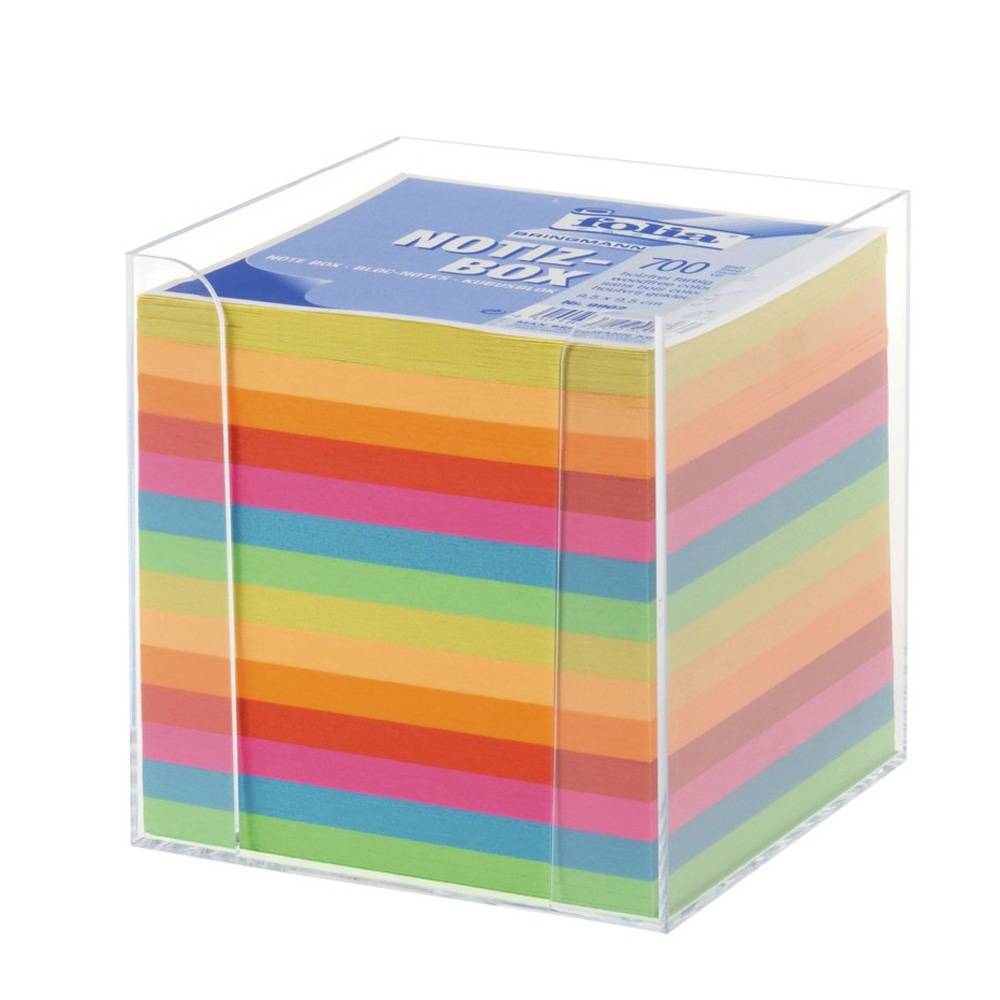 Bringmann Notisark flerfarget i praktisk boks ‑ 700 ark