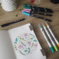 Büngers Creartive A5 Sketchbook - Blanke ark