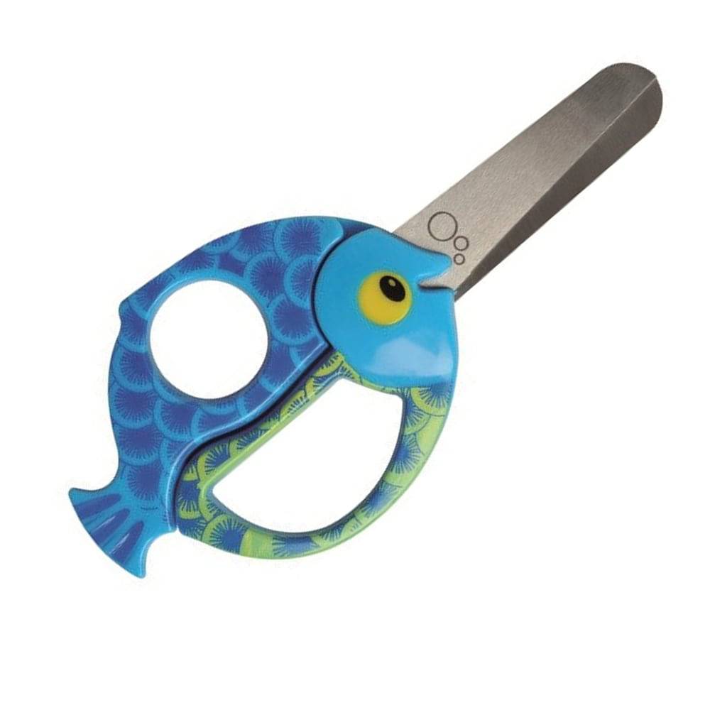 Fiskars Barnesaks Blå Fisk
