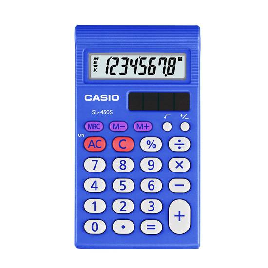 Casio SL‑450S Kalkulator for grunnskolen