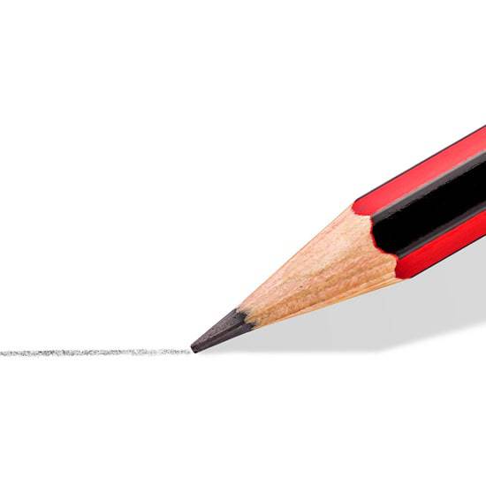 Staedtler Blyantsett med 9 forskjellige hardheter ‑ 12 stk i pakke 