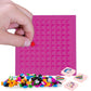 PIXIE CREW Mosaikkpanel med tape ‑ Rosa firkant 