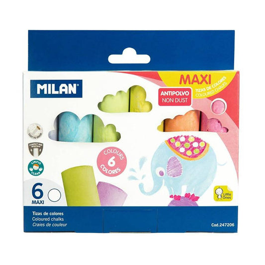 Milan Maxi Gatekritt‑ 6 farger 