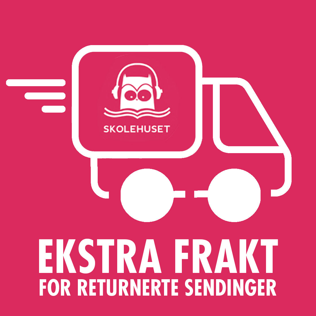 Ny frakt for returnerte sendinger