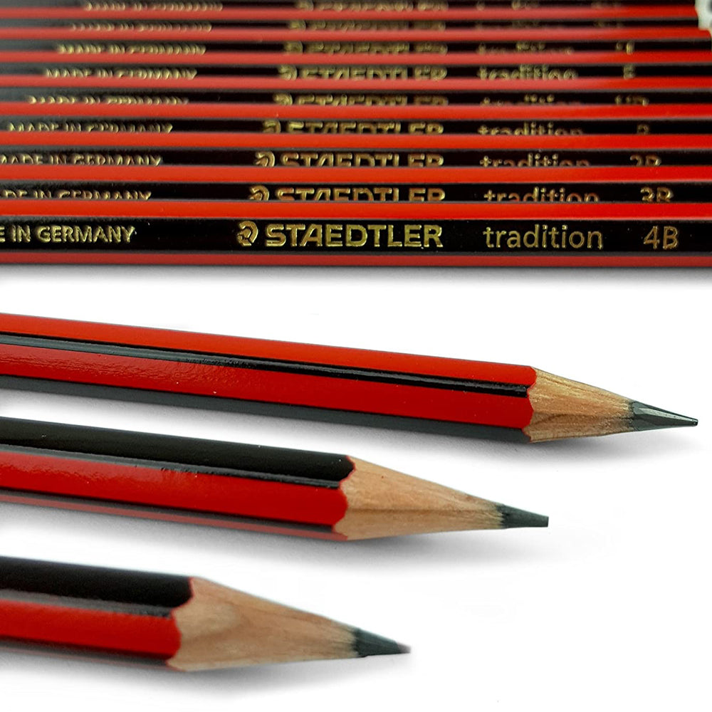 Staedtler Blyantsett med 9 forskjellige hardheter ‑ 12 stk i pakke