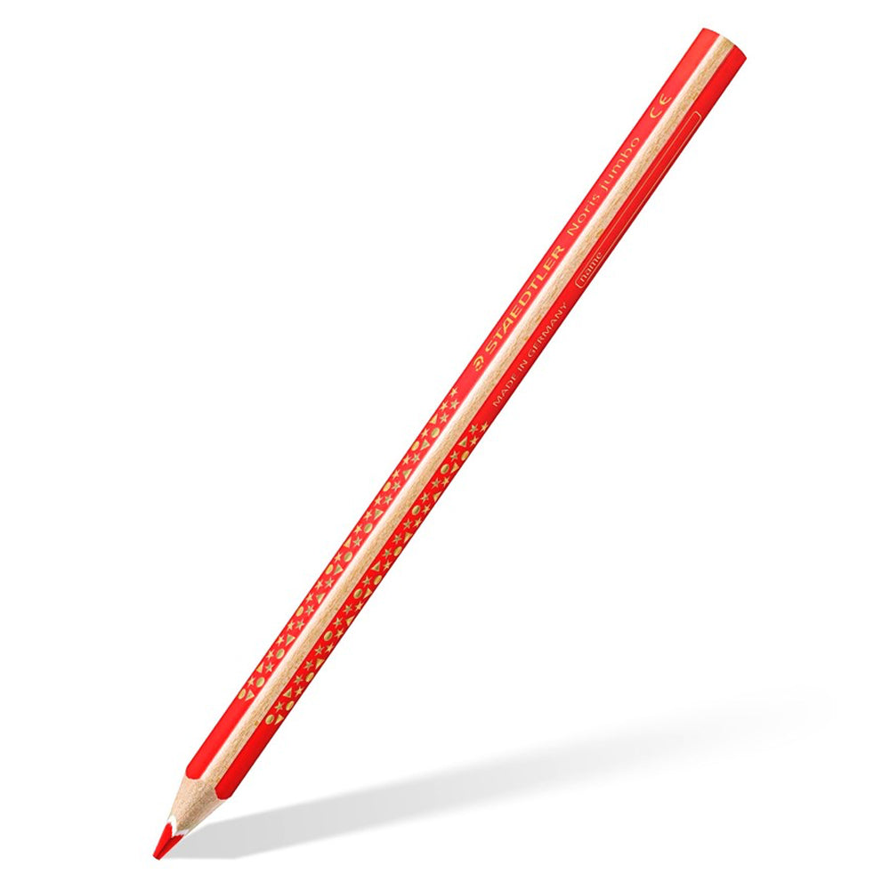 Staedtler 12 Noris Jumbo fargeblyanter med blyantspisser