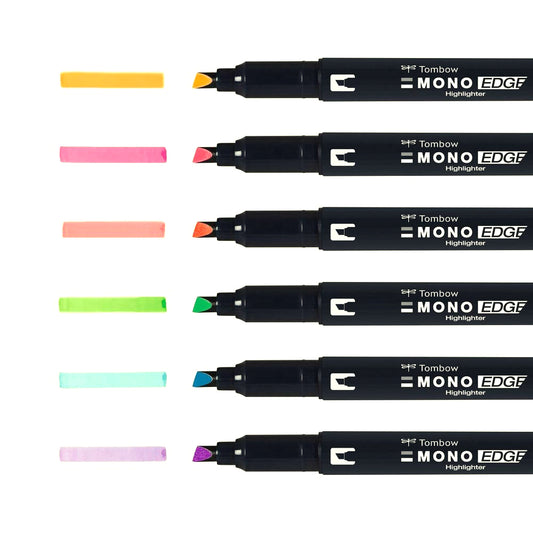 Tombow Mono markeringspenn med dobbel tupp - Enkeltfarger